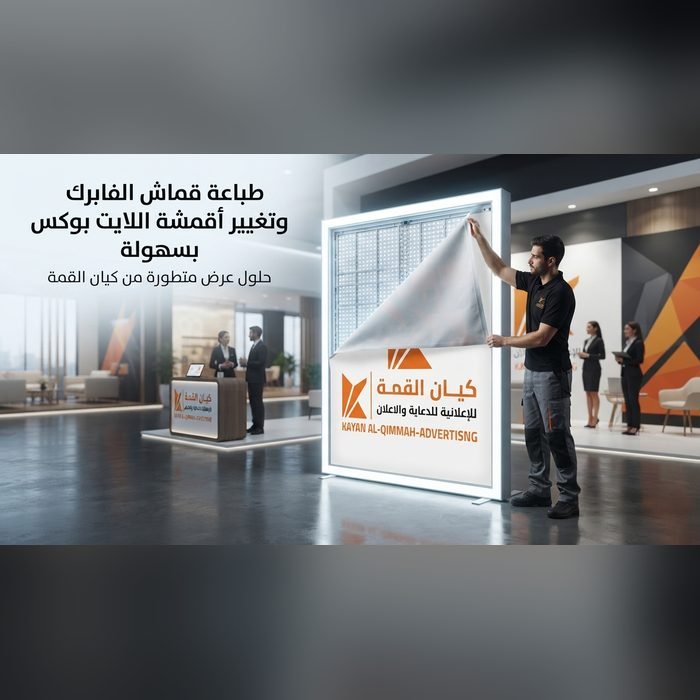 طباعة قماش الفابرك